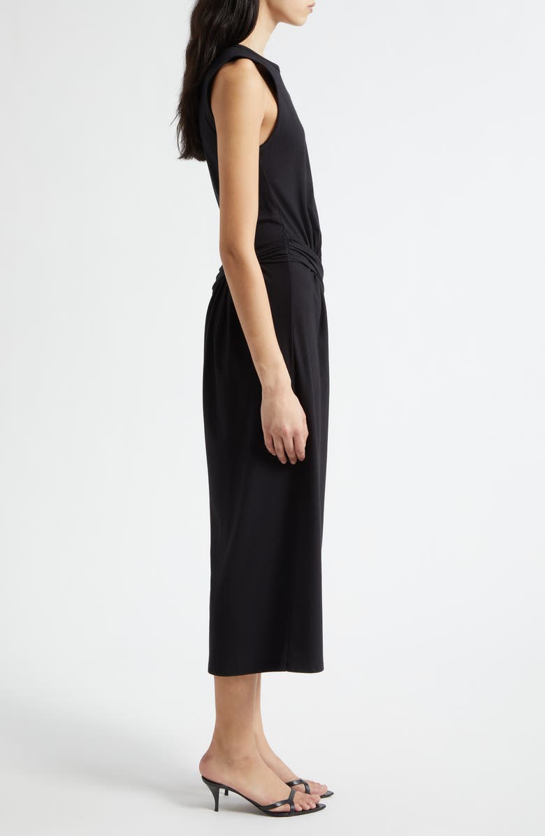 Ramy Brook Addison Sleeveless Midi Dress, Alternate, color, Black
