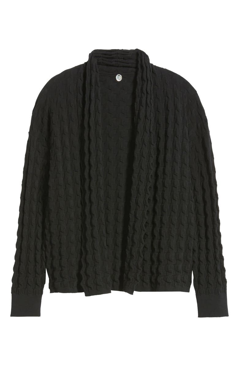 MARGARET O'LEARY Gwen Open Cotton Cardigan, Alternate, color, 