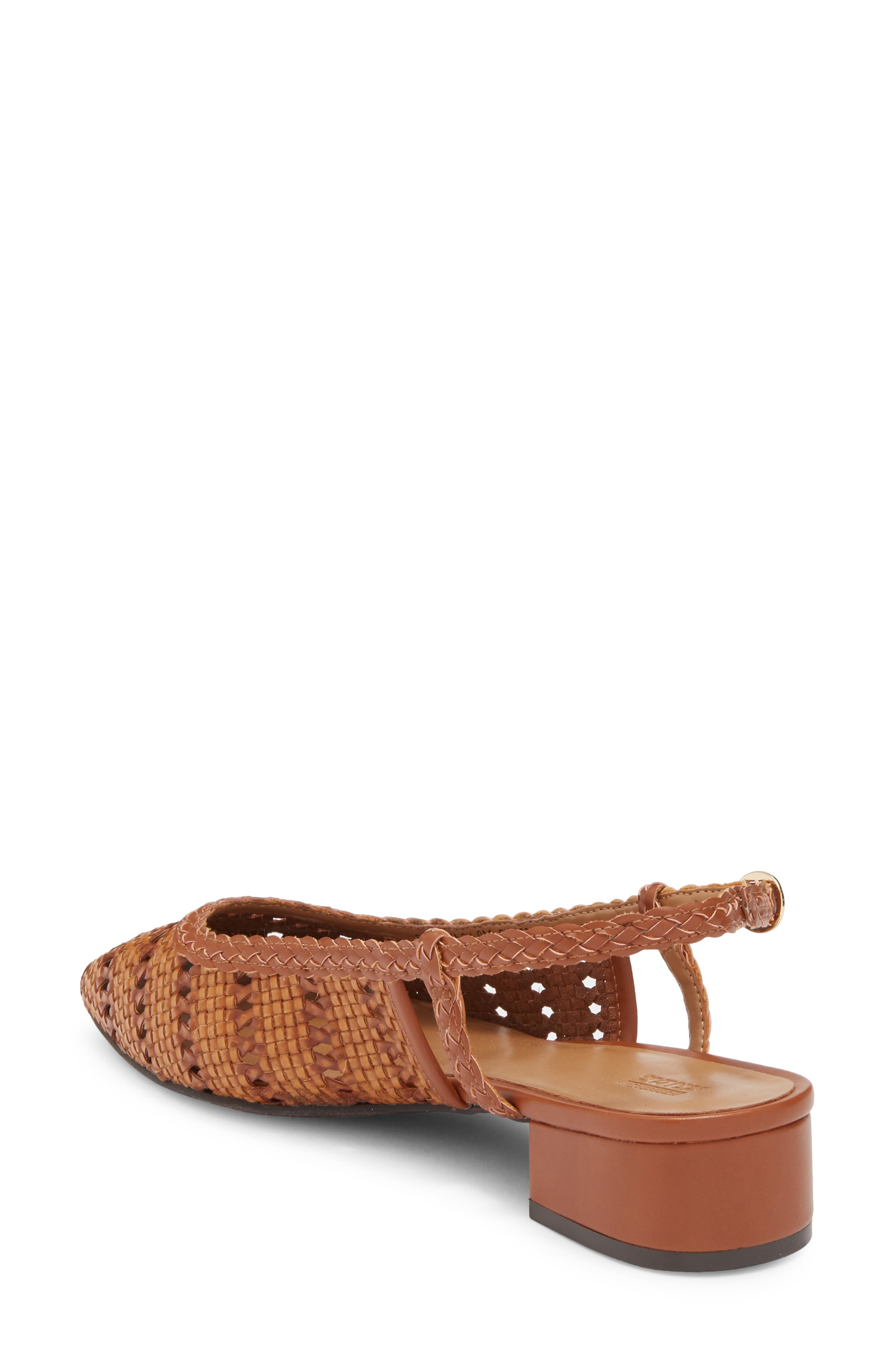 NORDSTROM RACK Bretta Woven Slingback Pump (Women) | Nordstromrack