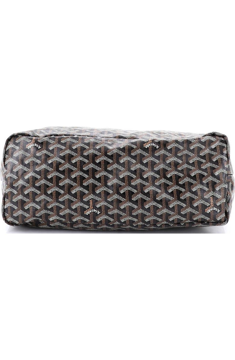 Pre-Owned Goyard Boheme Hobo Coated Canvas, Alternate, color, Black