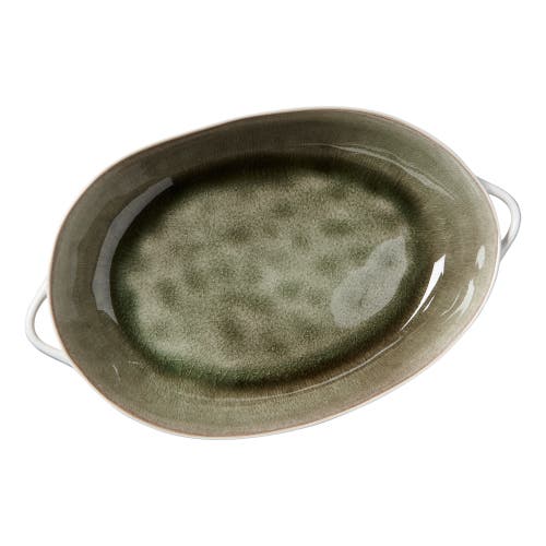 Tag Riverstone Green Porcelain Serving Bowl For Holiday Gatherings In Green