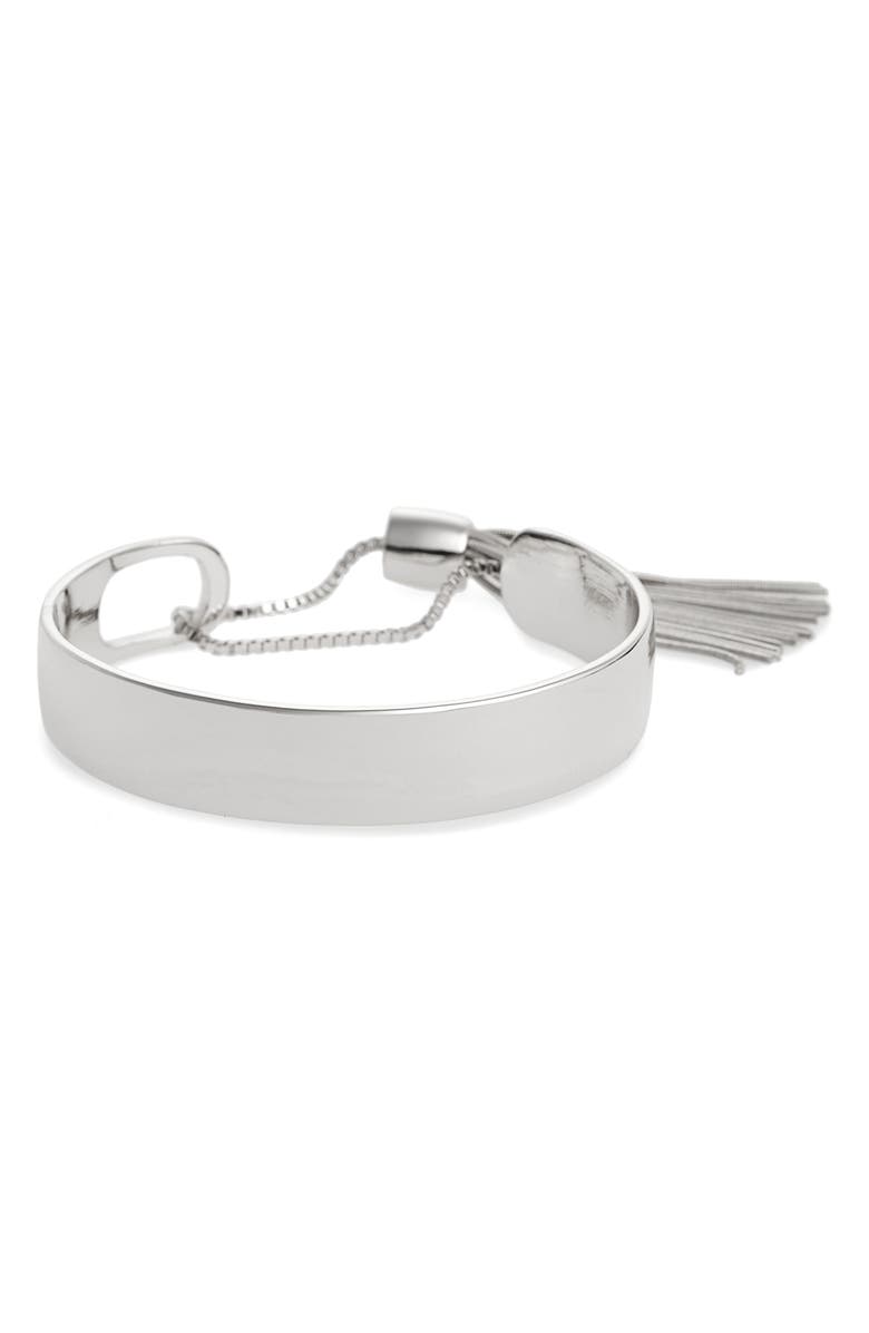 Halogen<sup>®</sup> Halogen Snake Tassel Pull Through Cuff, Main, color, 