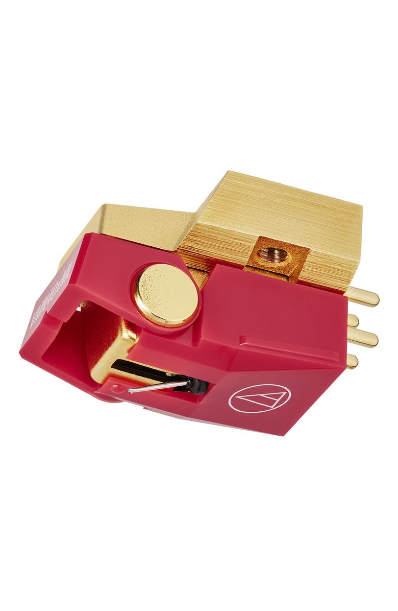 Audio-Technica AT-VMN40xML VMx Microlinear Replacement Stylus for AT-VM740xML Cartridge, Alternate, color, Red