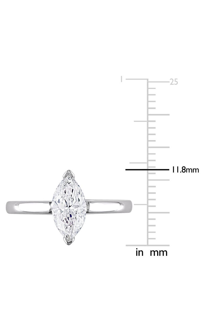 Julianna B. Diamond Marquise Solitaire Ring 14k, Alternate, color, 14K White Gold