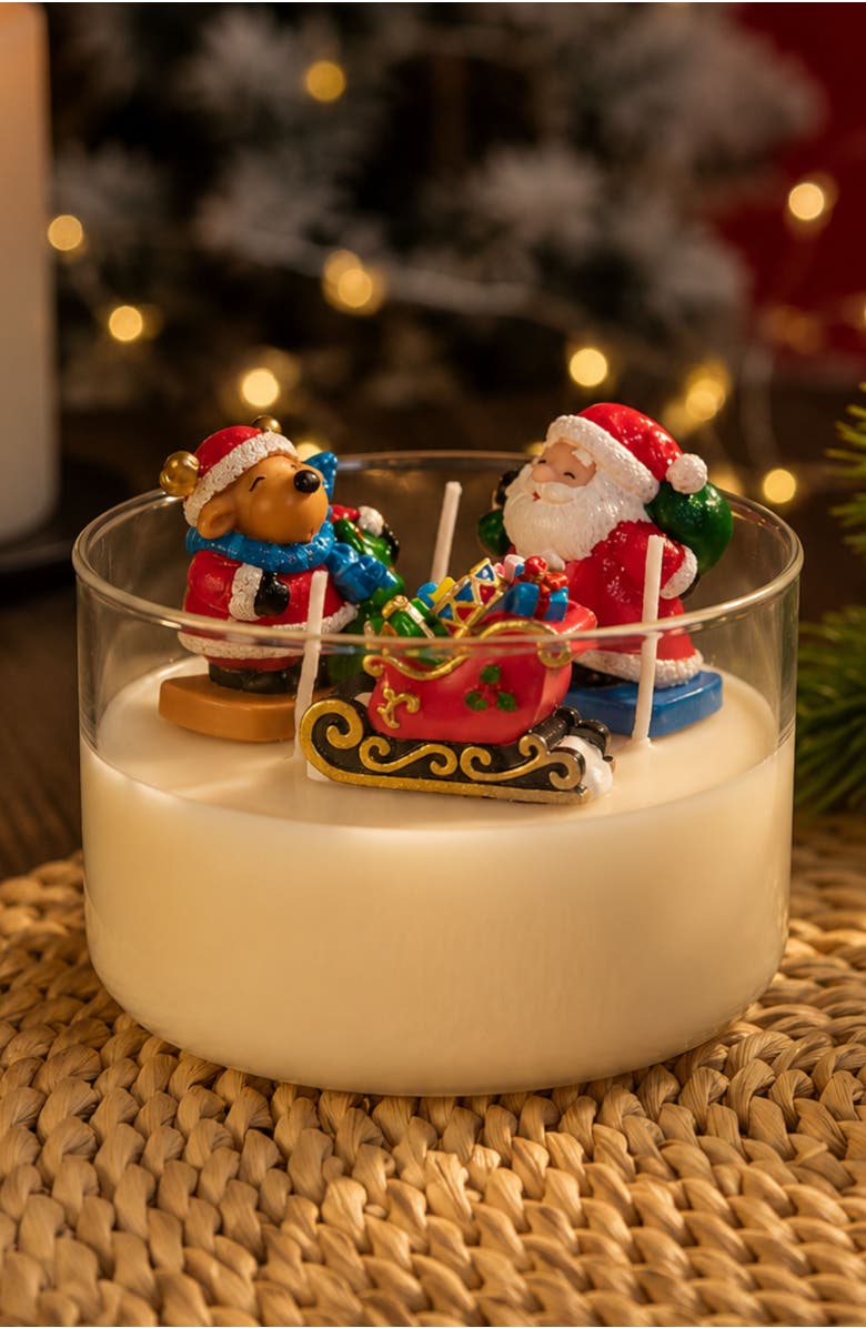 Southlake gifts Christmas Candle Bowl, Alternate, color, Multi