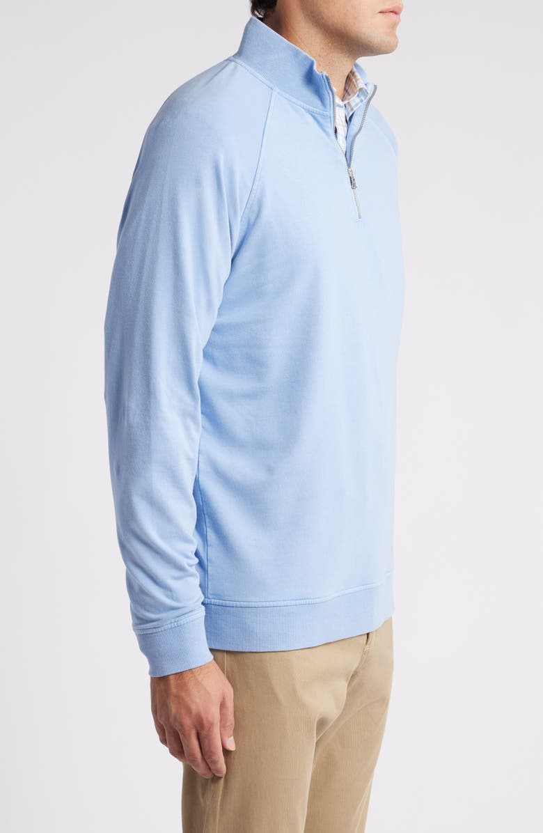Peter Millar Lava Wash Quarter Zip Pullover, Alternate, color, 