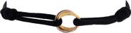 Pre-Owned Cartier Trinity On Cord Bracelet Silk Cord with 18K Tricolor Gold