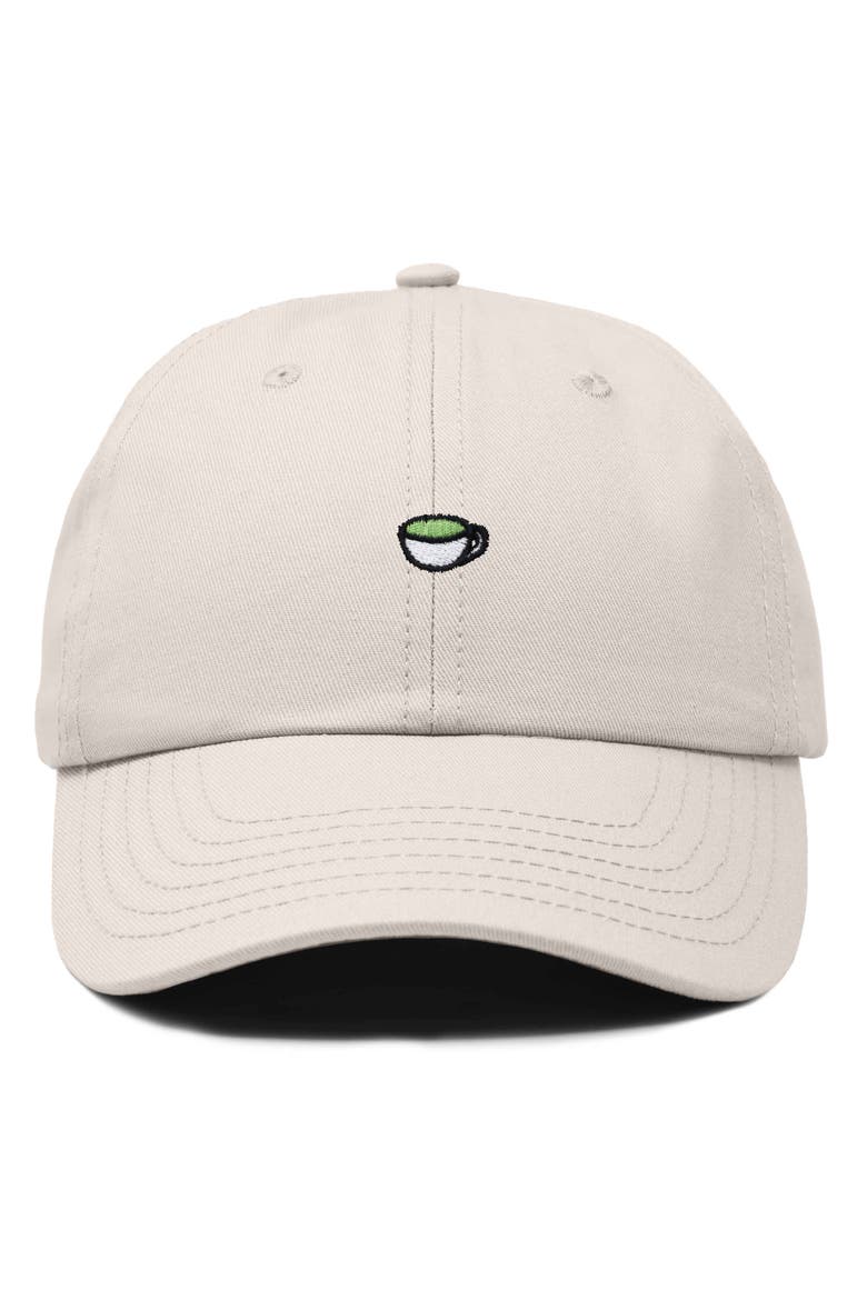 Womens Lil Matcha Everyday Dad Cap, Main, color, Beige