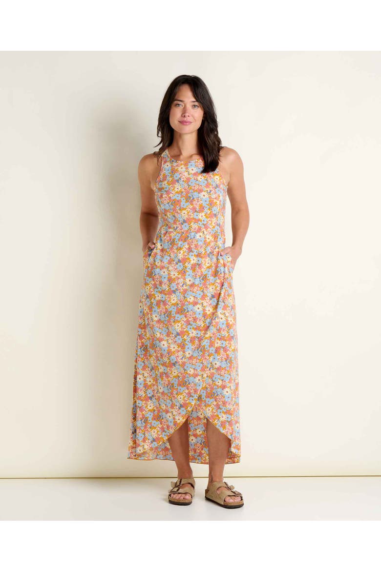 Sunkissed Maxi Dress, Main, color, Sunset Print