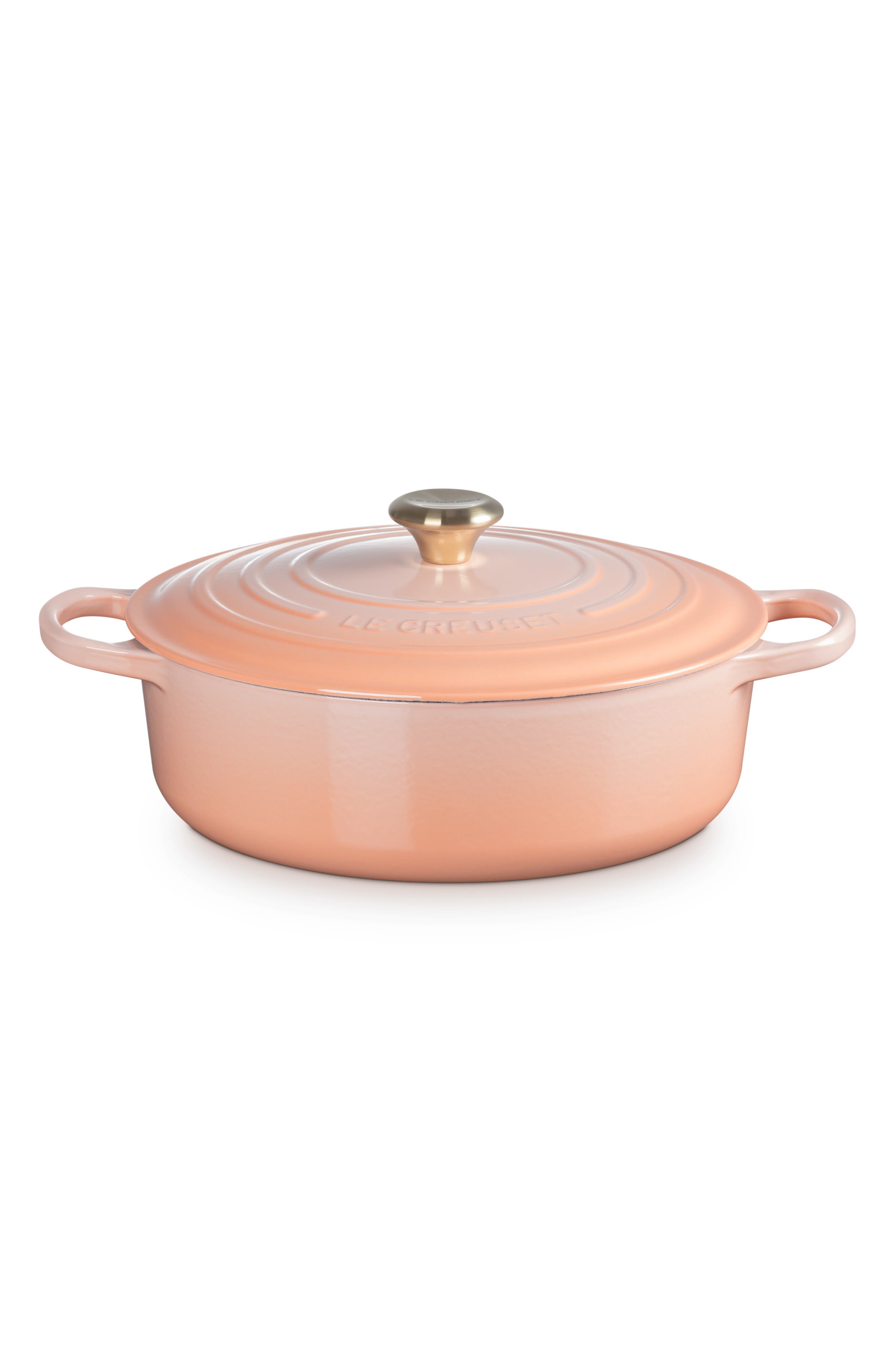 Le Creuset Enameled Cast Iron Signature Round Wide Dutch Oven - Thumbnail 5