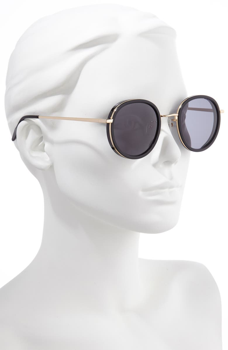 BP. 52mm Round Sunglasses, Alternate, color,