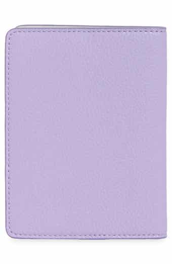 Bold Logo Leather Passport Case