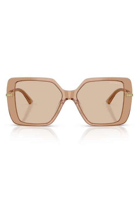Pati 55mm Square Sunglasses