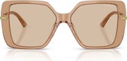 Jimmy Choo Pati 55mm Square Sunglasses