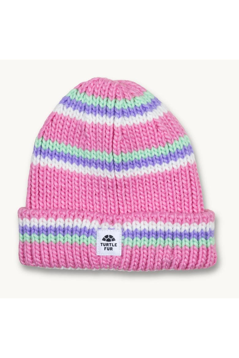 Youth Cosmo Cuffed Beanie, Main, color, Ballerina