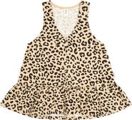 Huxbaby Leopard Frill Dress