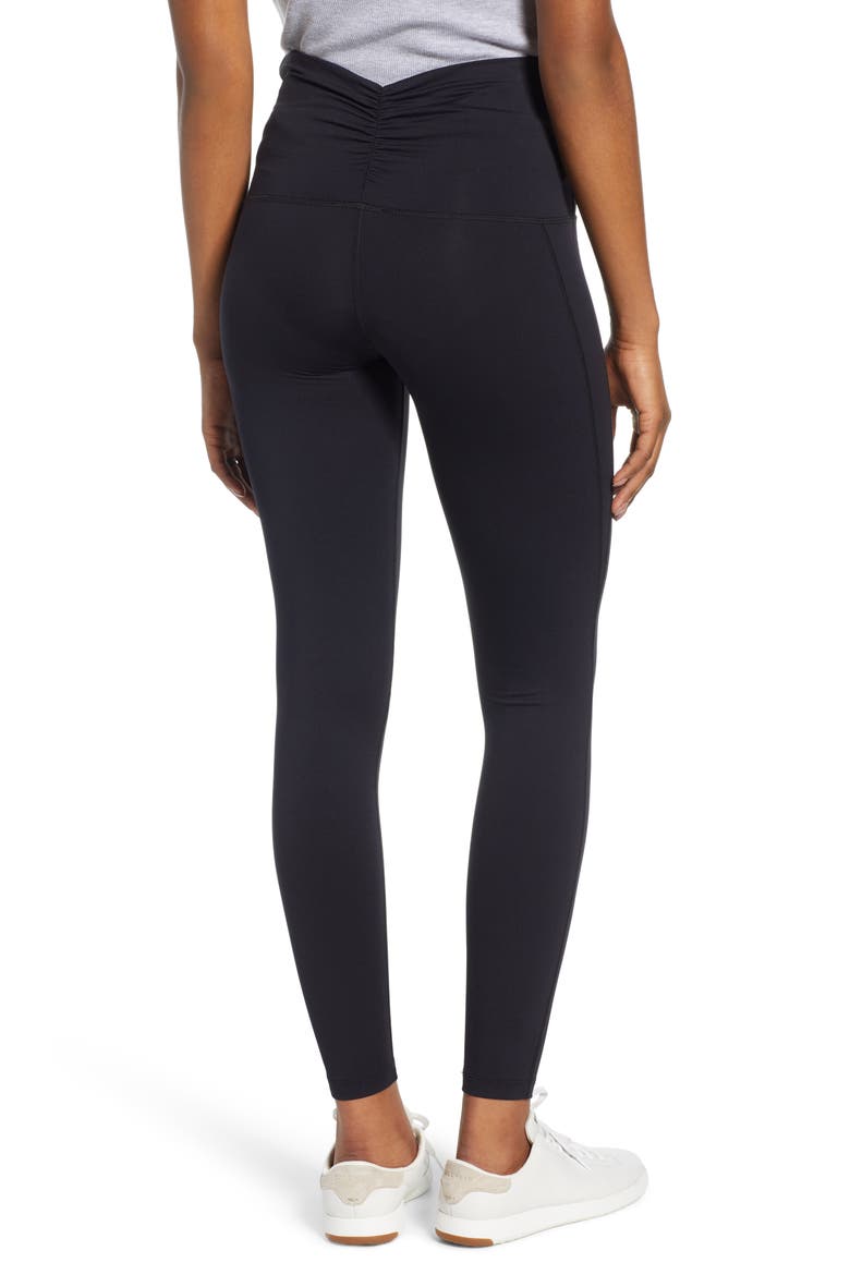 Maternity Leggings, Alternate, color, CAVIAR BLACK