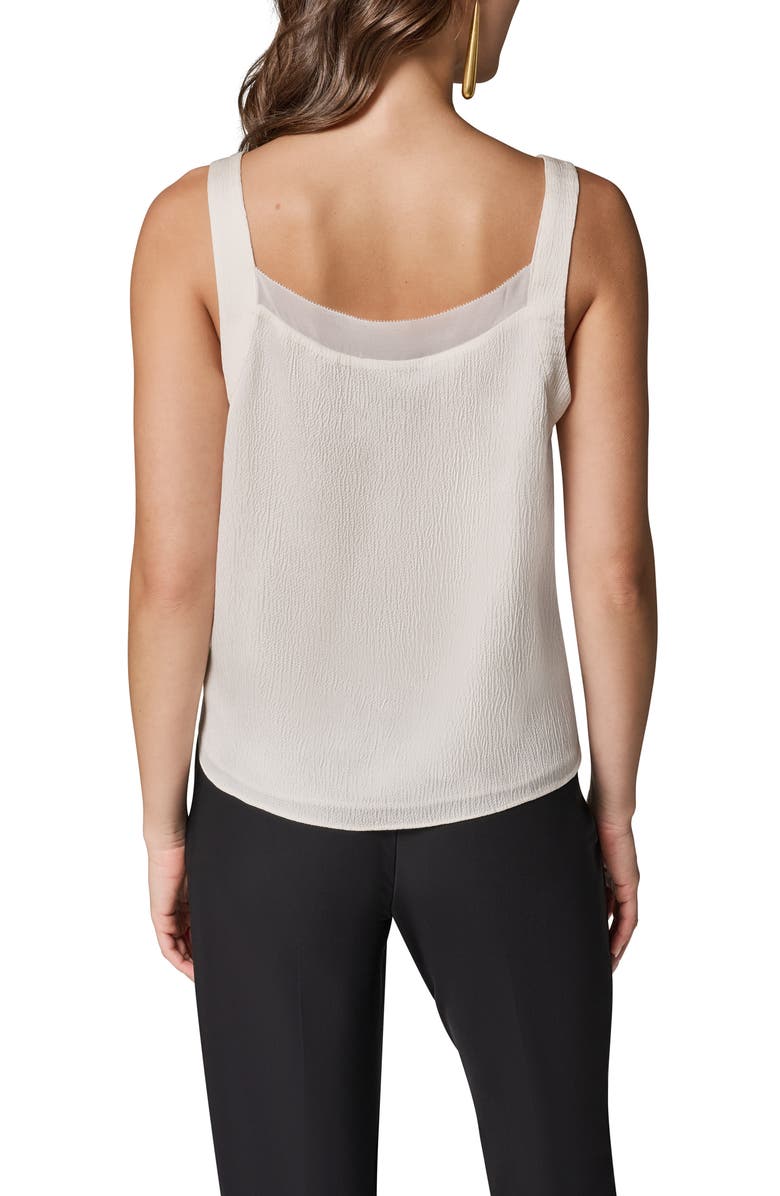 Donna Karan New York Chiffon Trim Shell Top, Alternate, color, 