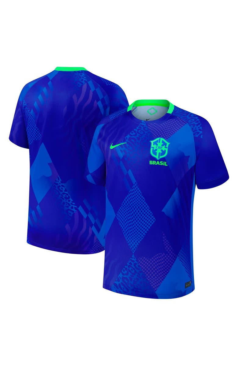 Nike Men's Nike Blue Brazil Women's National Team 2025/26 Away Replica Jersey, Alternate, color, Blue