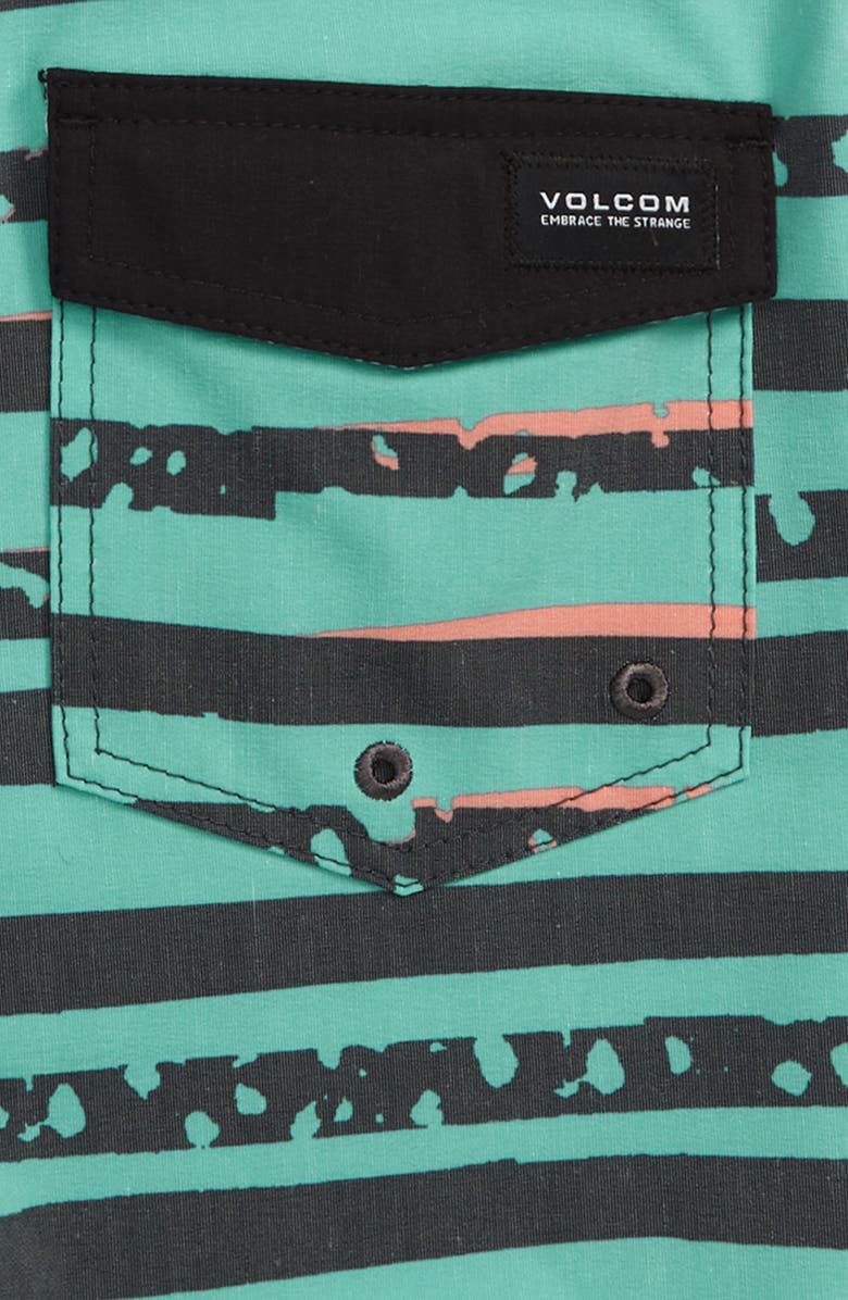 Volcom Cassette Stripe Board Shorts, Alternate, color, 