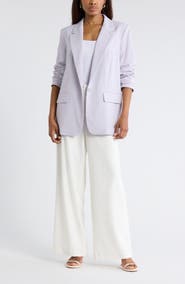 Leith Oversize Peak Lapel Blazer