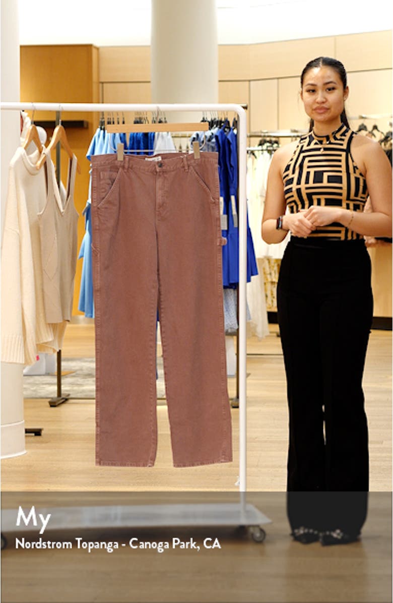 Straight Leg Carpenter Jeans, sales video thumbnail