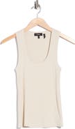 Theory Scoop Neck Ribbed Tank