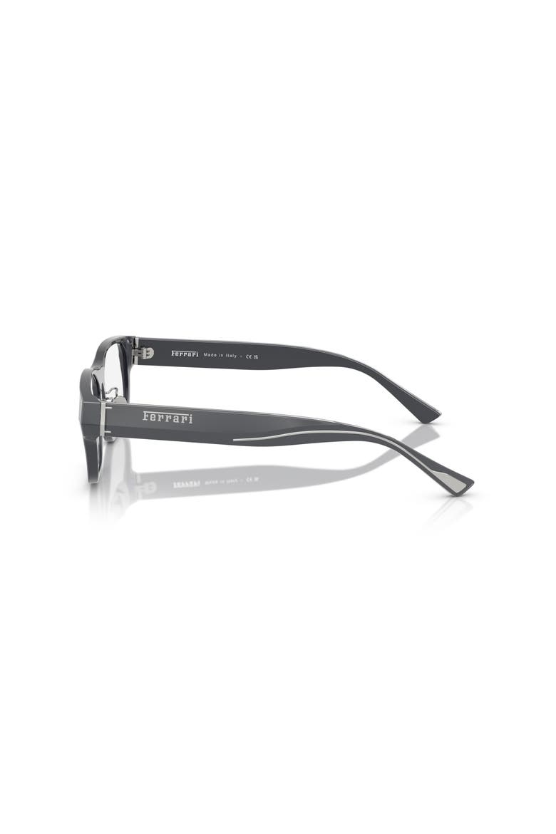 54mm Rectangle optical glasses, Alternate, color, Grey