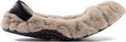 P448 Stella Teddy Ballet Flat