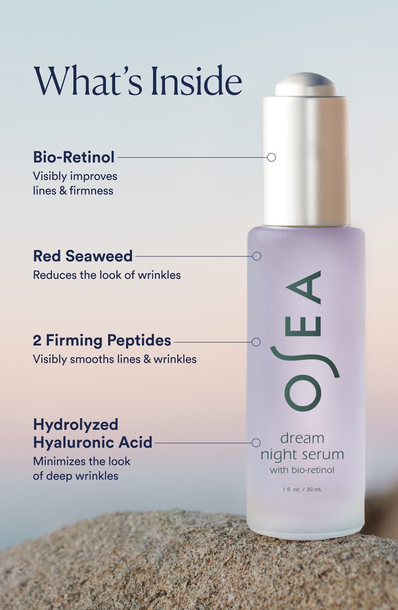 OSEA Dream Night Serum with Bio-Retinol, Alternate, color, 