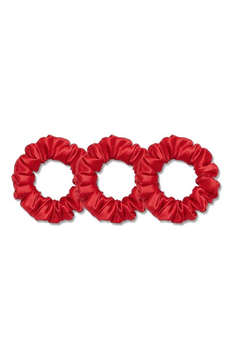 Pure Silk 3-Pack Scrunchies