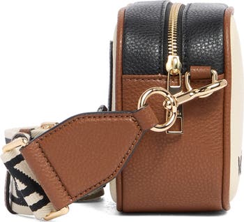 Two Tone Camera Crossbody Bag