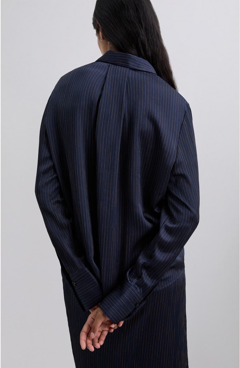 Scalpers Crindi Shirt, Alternate, color, Navy