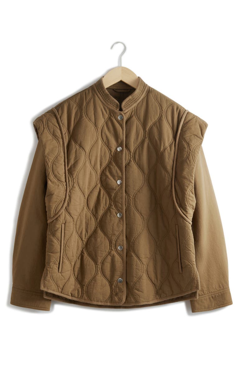 & Other Stories Heloise Quilted Jacket, Alternate, color, 