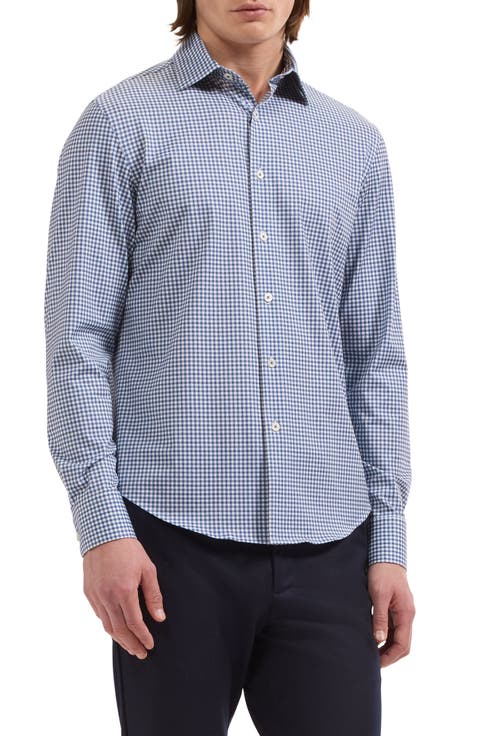 James OoohCotton® Gingham Button-Up Shirt