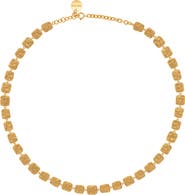 Reiss Mila Molten Square Necklace