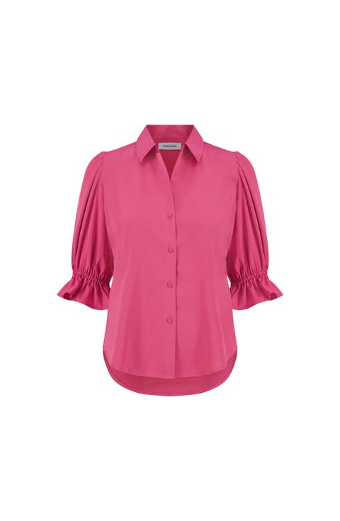 Cindy Ruffle Sleeve Shirt