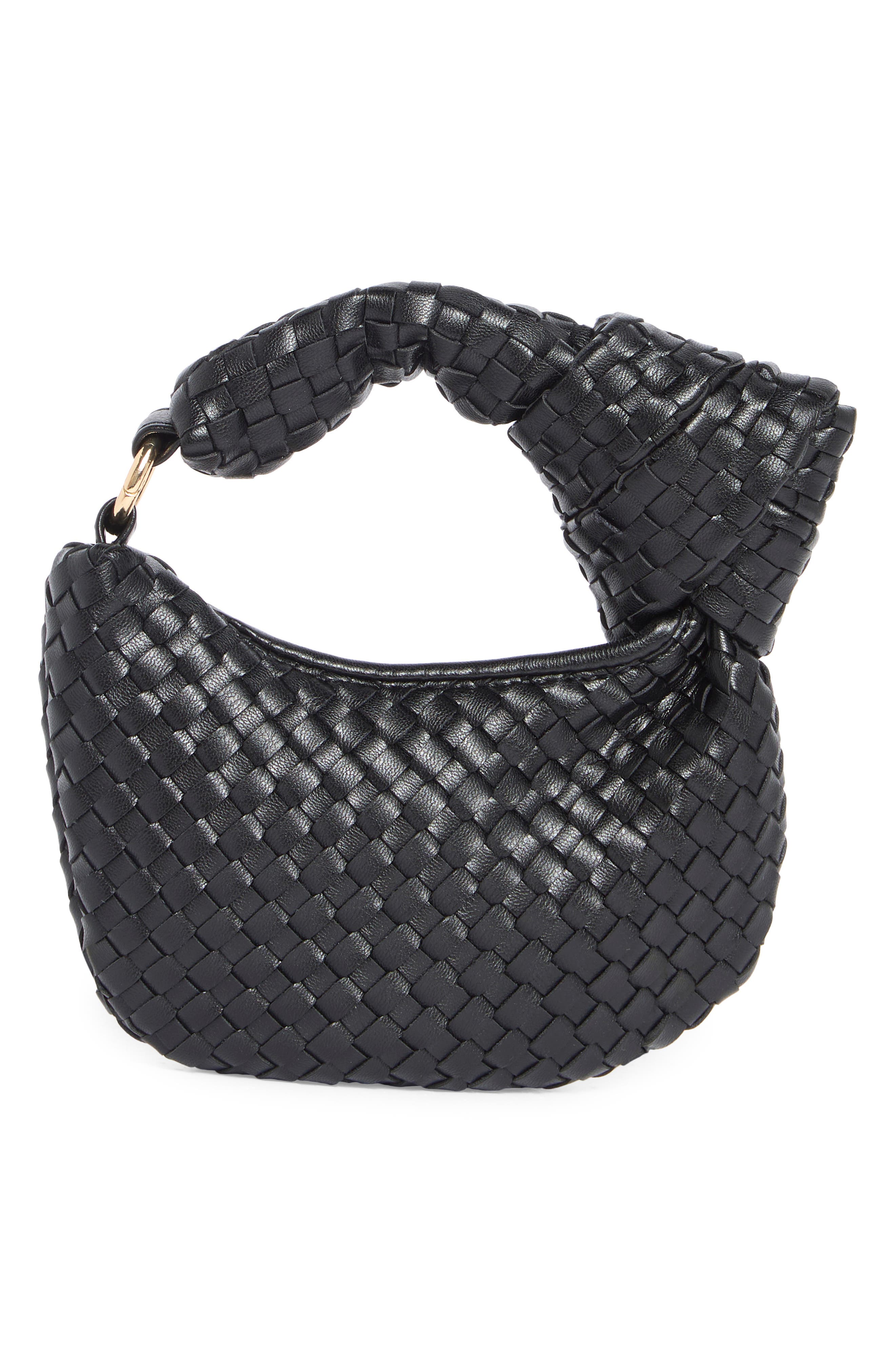Melie Bianco Brigitte Mini Woven Bag Charm