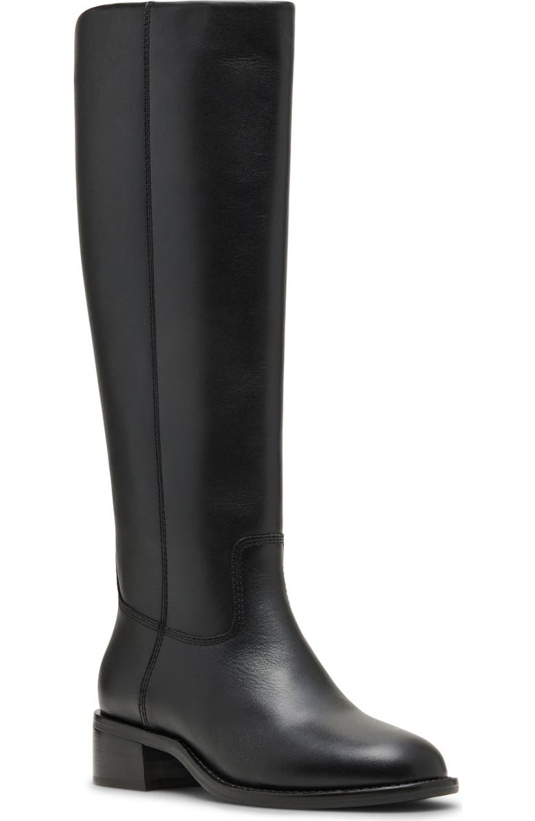 Blondo Freya Waterproof Knee High Boot, Main, color, Black Leather
