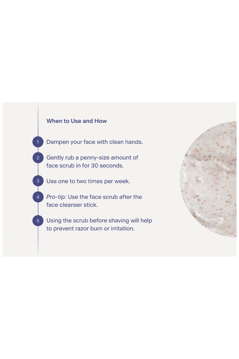 Face Scrub, Alternate, color, NO COLOR