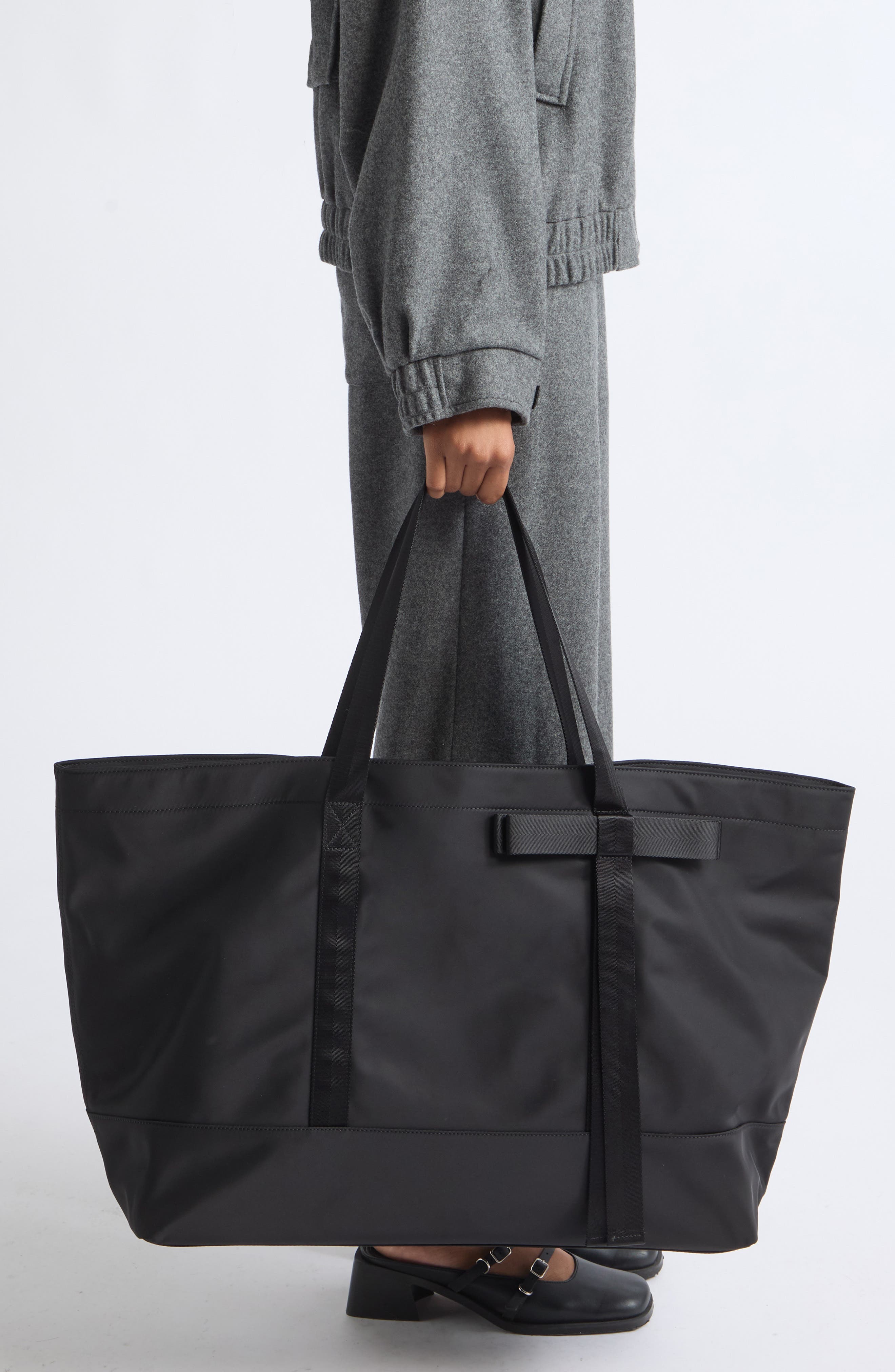 Jumbo Tote, Alternate, color, BLACK