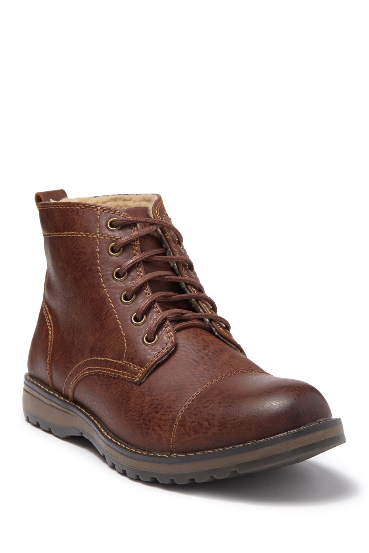 Eastland Jason Cap Toe Boot, Alternate, color, 