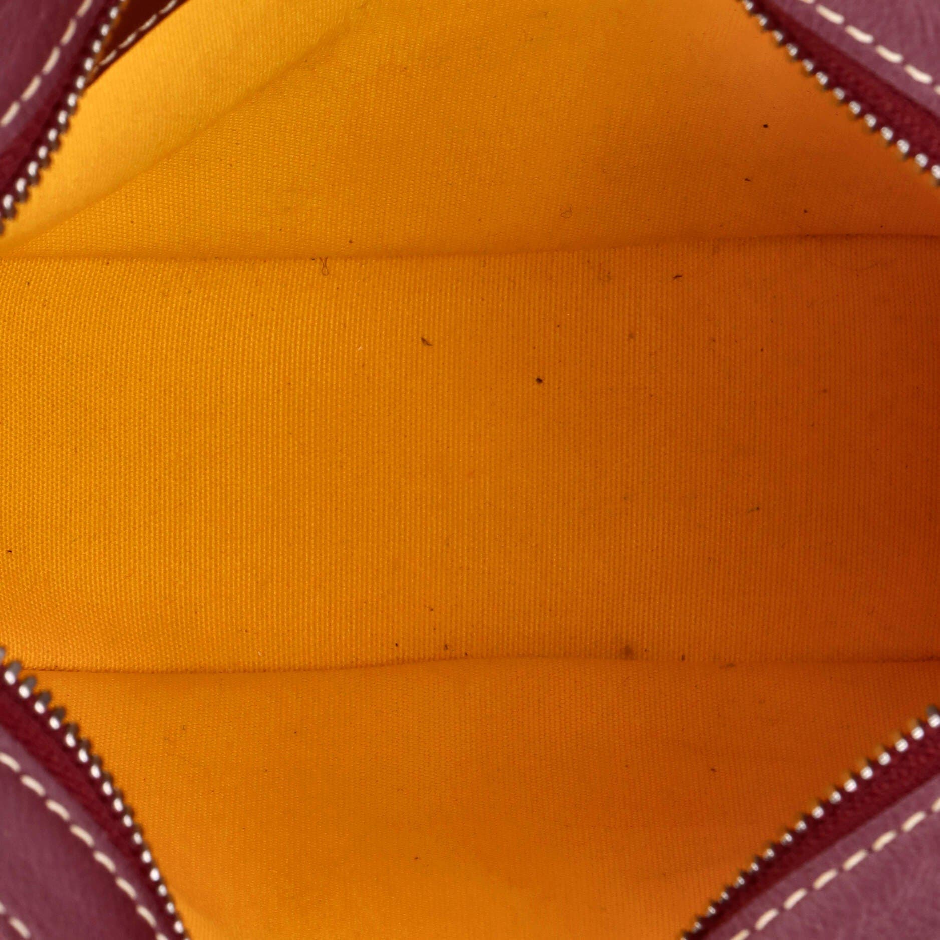 Pre-Owned Goyard Hirondelle Shoulder Bag Coated Canvas and Leather, Alternate, color, Red