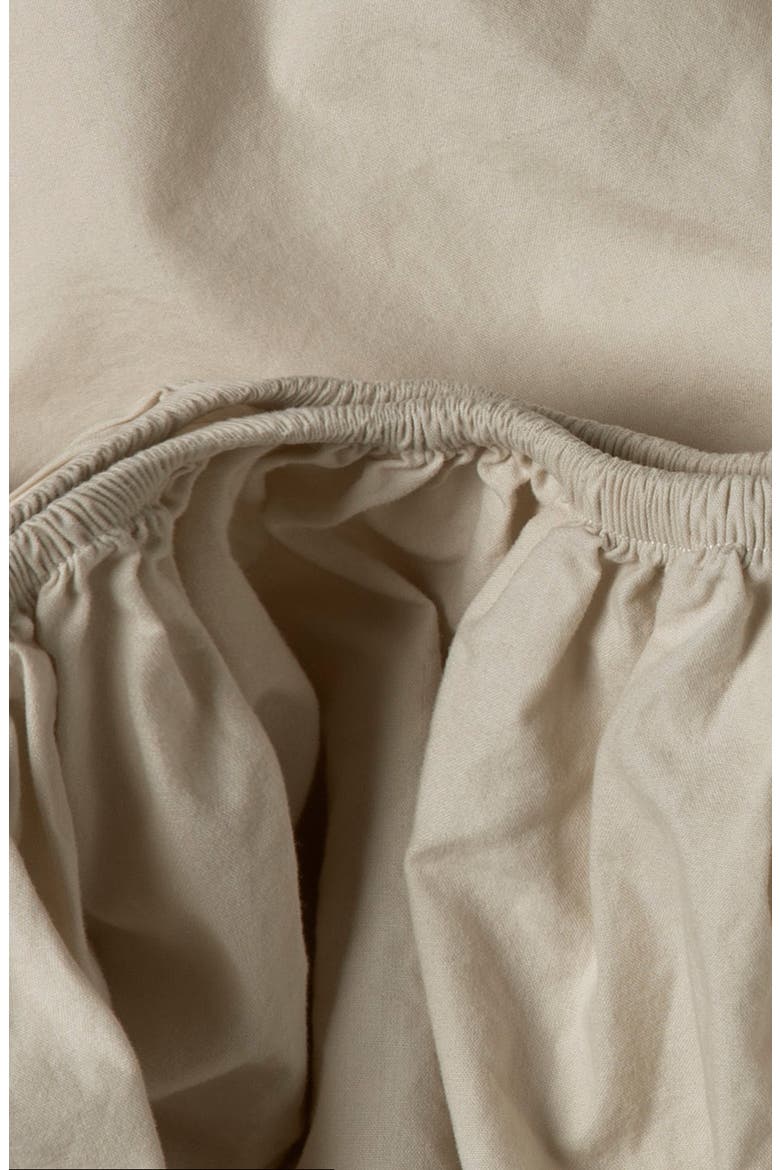 Brushed Cotton Sheet Set (Nordstrom Exclusive), Alternate, color, LATTE