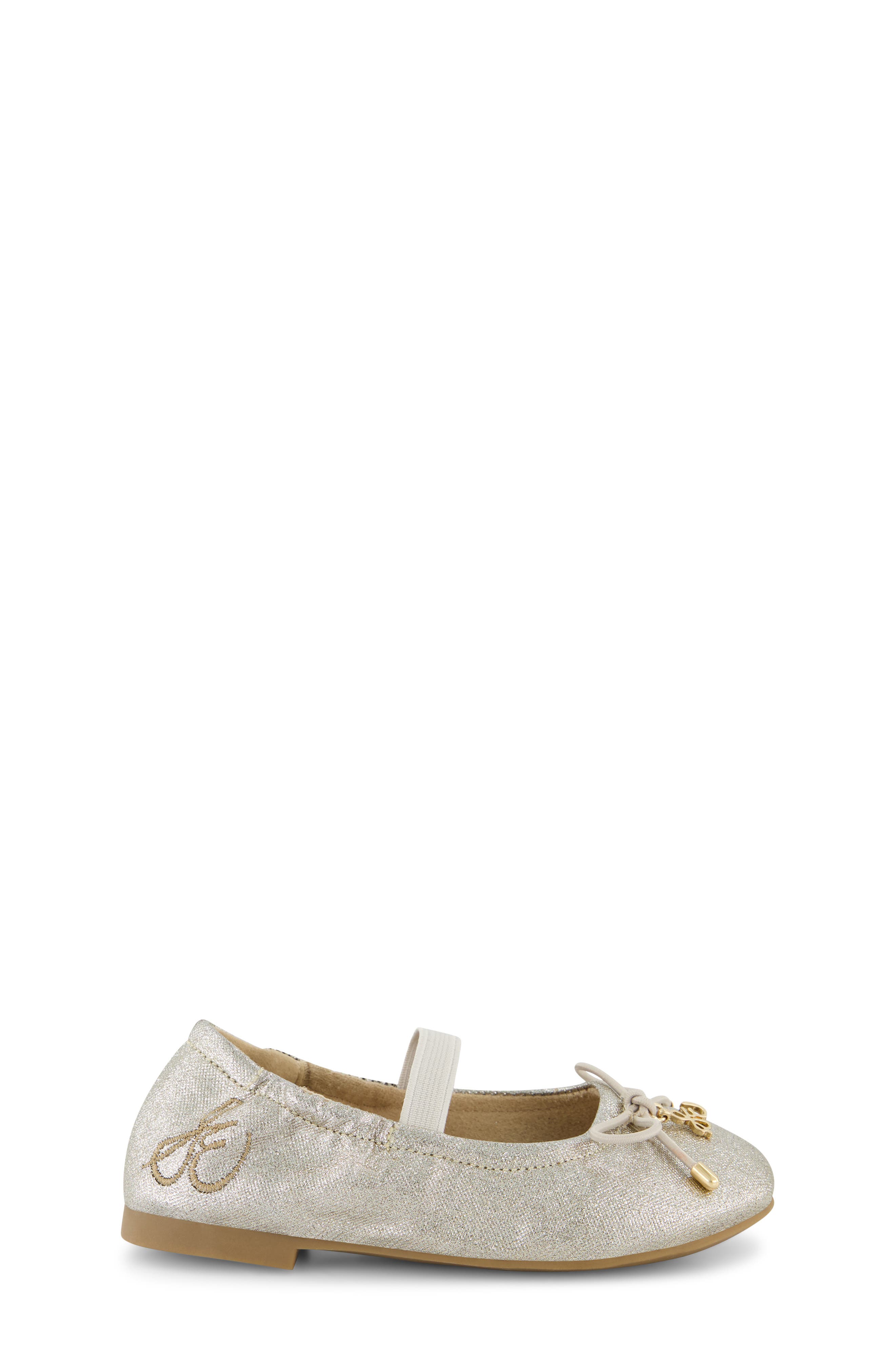 Sam Edelman Kids' Felicia Flex Mary Jane Flat, Alternate, color, Gold