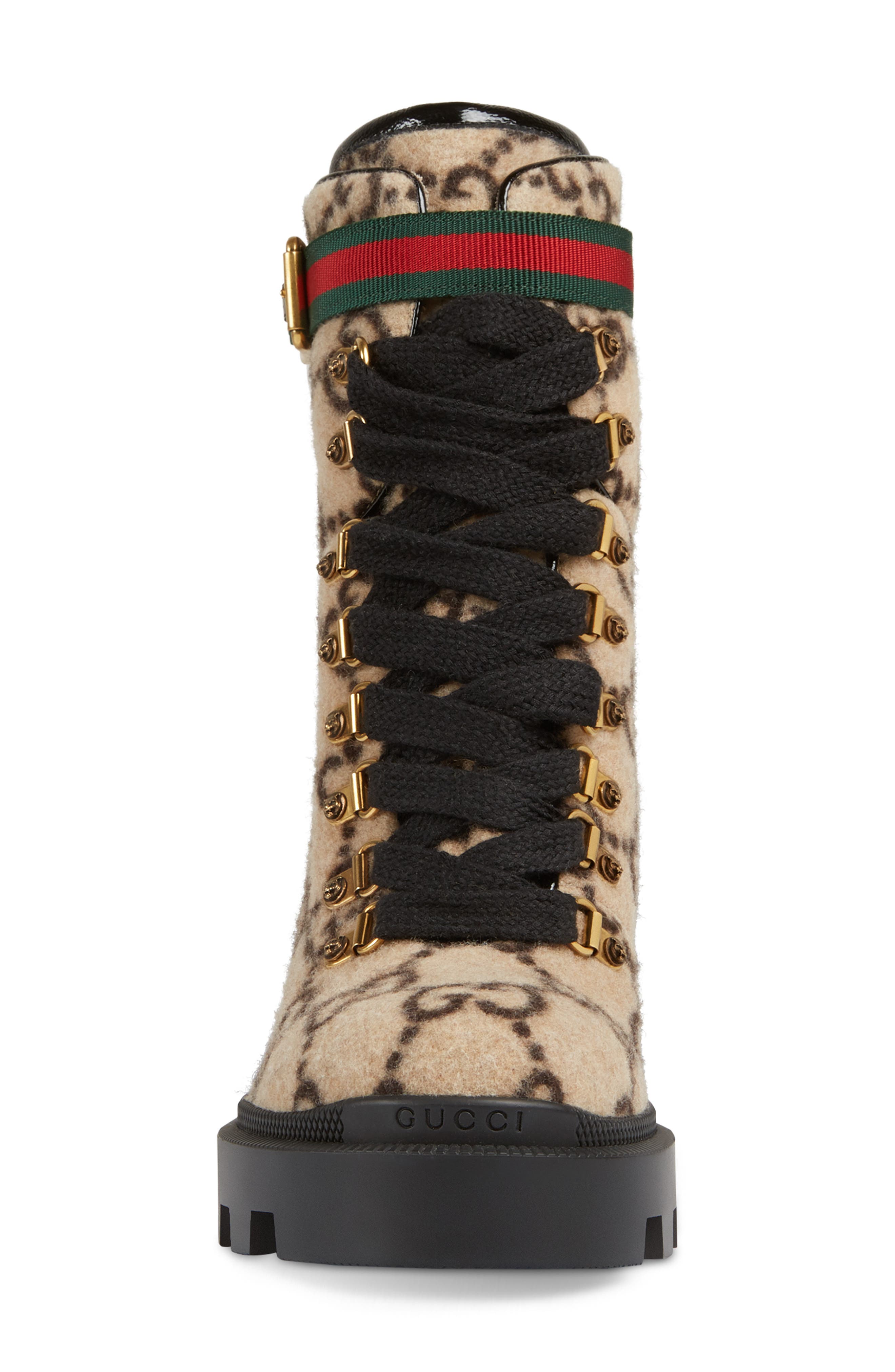 Trip Logo Bootie, Alternate, color, BEIGE