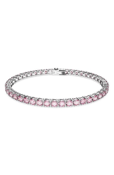 Matrix Crystal Tennis Bracelet