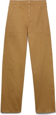 PER UNA BY M&S High Waist Tapered Trousers