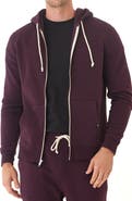 Threads 4 Thought Trim Fit Heathered Fleece Zip Hoodie