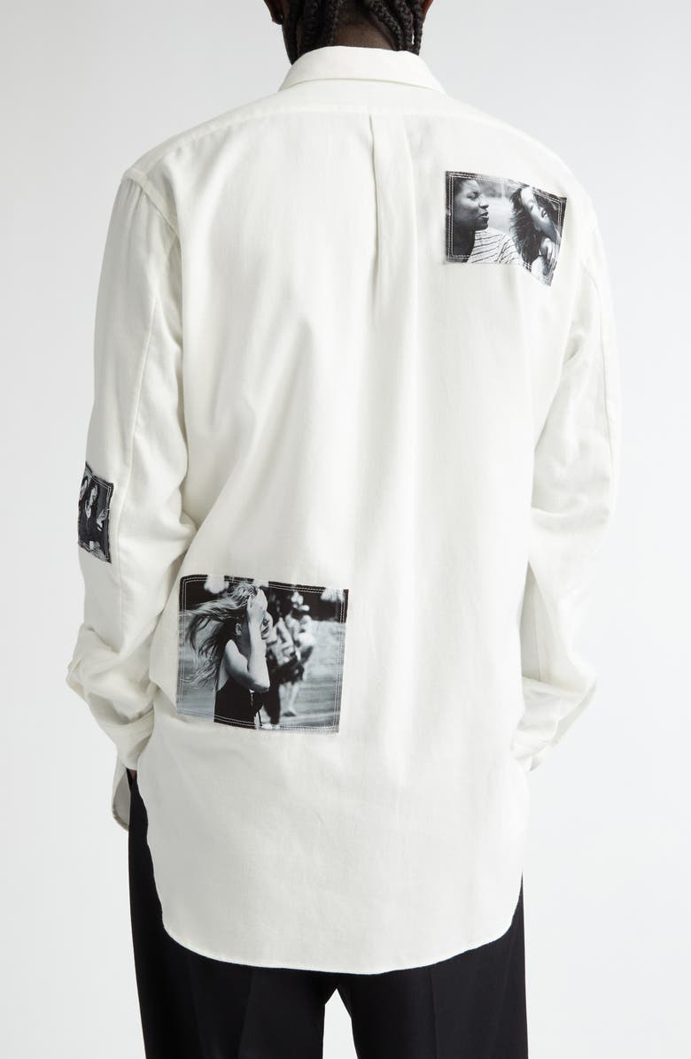 Joseph Szabo Photo Patch Button-Up Shirt